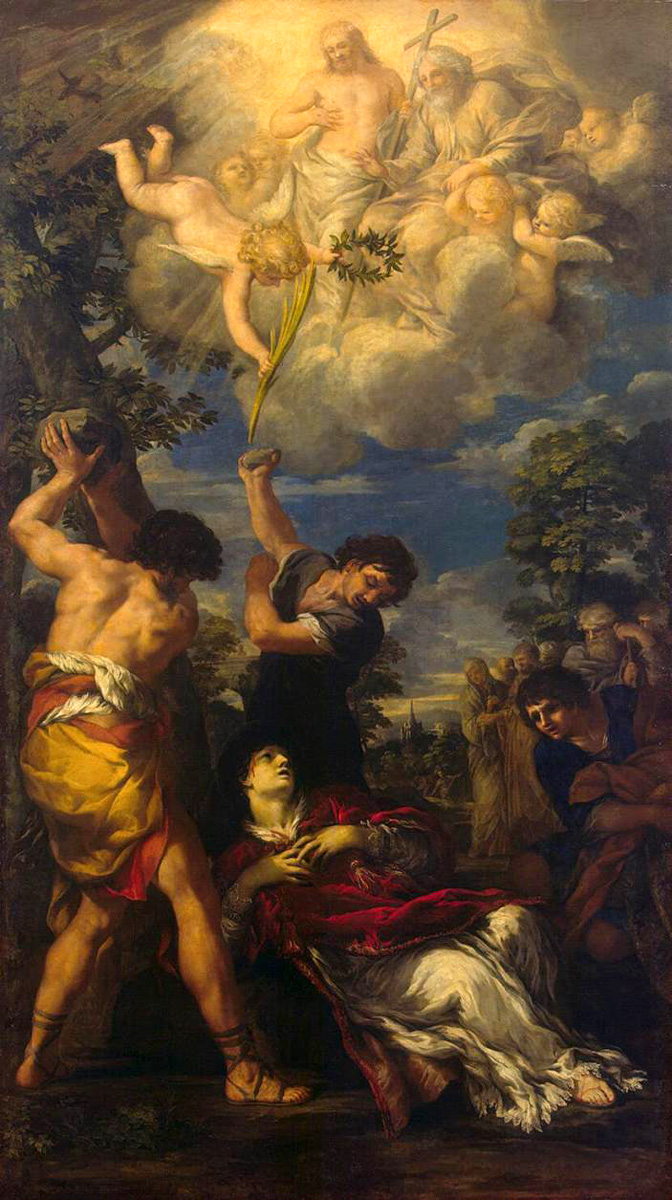 the stoning of saint stephen